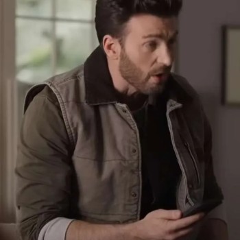 Ghosted Chris Evans Grey Vest
