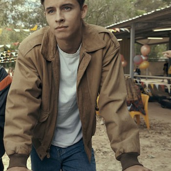 Go William Lodder Brown Leather Jacket