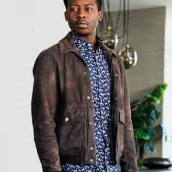 God Friended Me Brandon Micheal Hall Suede Jacket