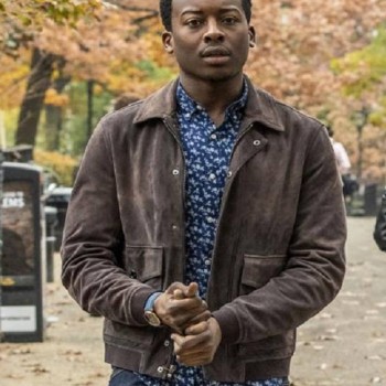 God Friended Me Brandon Micheal Hall Suede Jacket