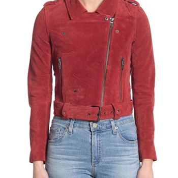 God Friended Me Violett Beane Biker Red Jacket