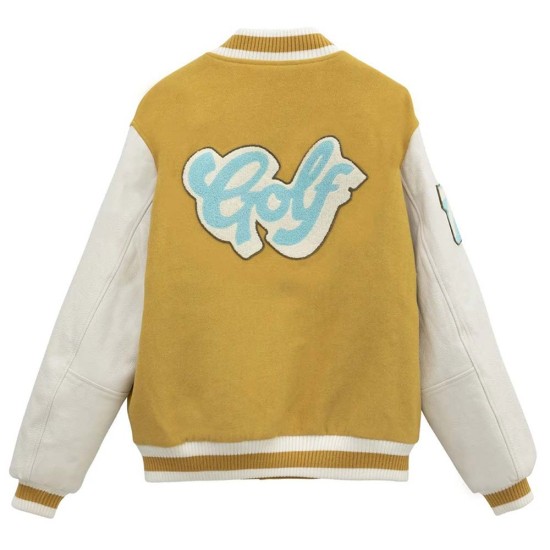 Golf Wang Dirt Letterman Jacket