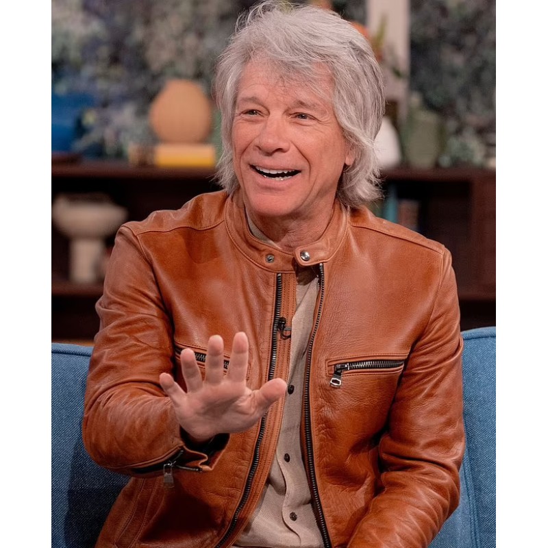 Good Morning America Bon Jovi Leather Jacket Good Morning America Bon Jovi Leather Jacket