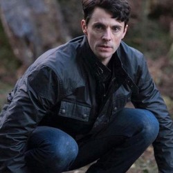 A Discovery of Witches Matthew Goode Biker Leather Jacket