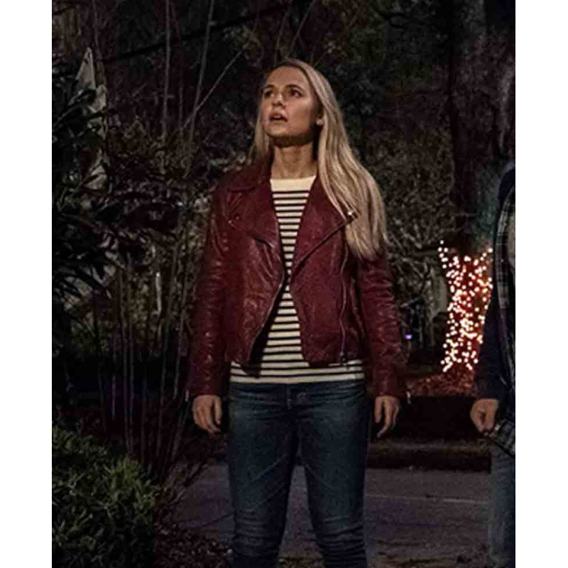 Sarah Quinn Goosebumps 2 Leather Jacket
