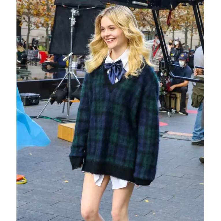 Gossip Girl 2021 Audrey Wool Sweater Gossip Girl 2021 Audrey Wool Sweater