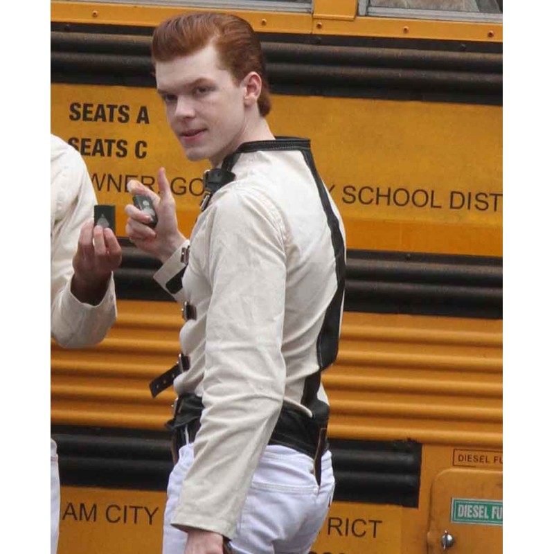 Gotham Cameron Monaghan Off White Jacket Gotham Cameron Monaghan Off White Jacket