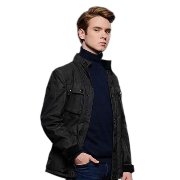 Gotham Knights Oscar Morgan Black Jacket
