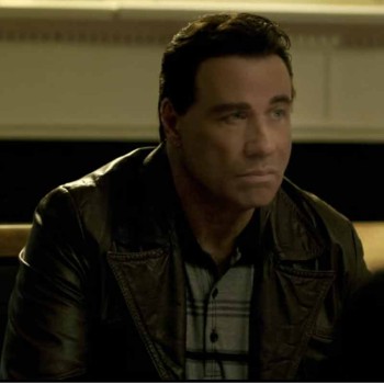 Gotti John Travolta Leather Blazer
