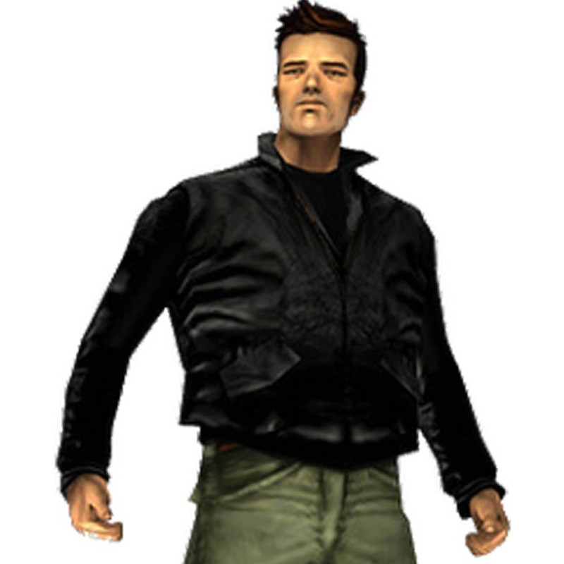 Grand Theft Auto Claude Bomber Leather Jacket Grand Theft Auto Claude Bomber Leather Jacket
