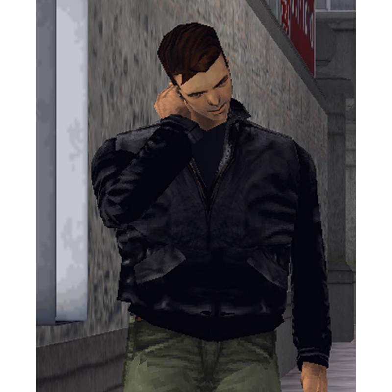 Grand Theft Auto Claude Bomber Leather Jacket Grand Theft Auto Claude Bomber Leather Jacket