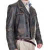 Nolan Defiance Grant Bowler Leather Coat