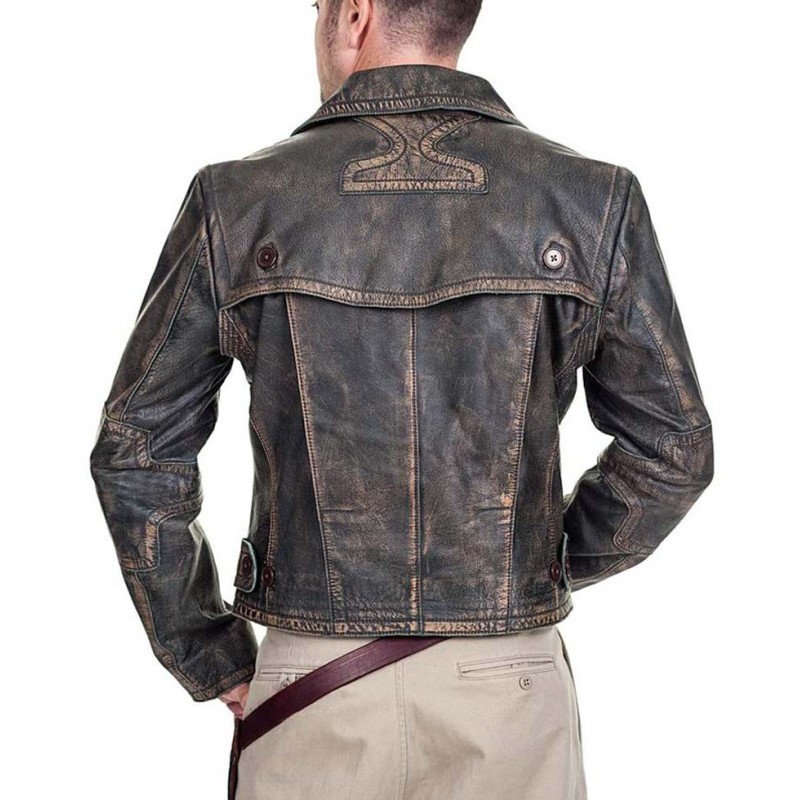 Nolan Defiance Grant Bowler Leather Coat Nolan Defiance Grant Bowler Leather Coat