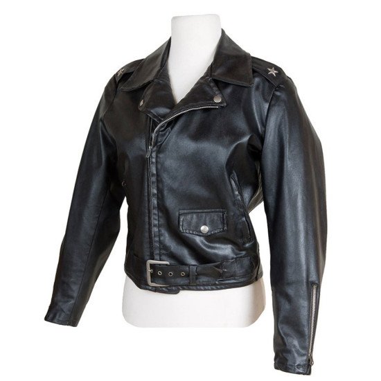 Grease Sandy Olsson Biker Leather Jacket