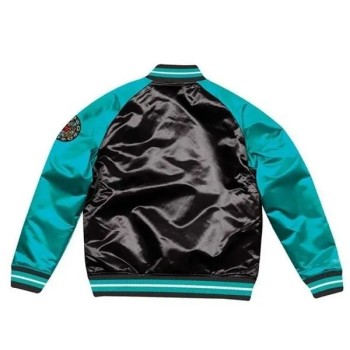 Grizzlies Varsity Satin Jacket