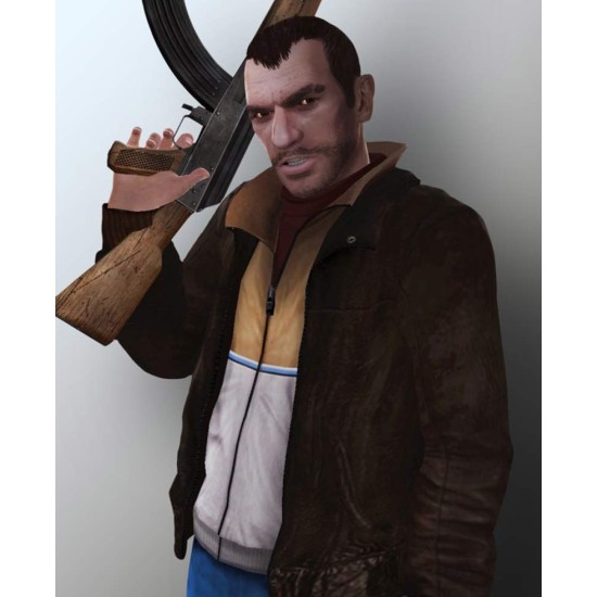 Niko Bellic GTA IV Leather Jacket