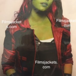 Guardians of The Galaxy Vol. 2 Gamora Leather Jacket