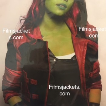 Guardians of The Galaxy Vol. 2 Gamora Leather Jacket