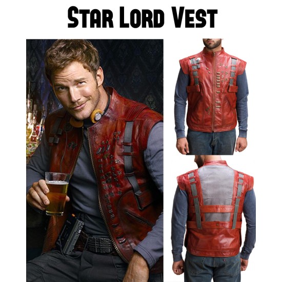 Star Lord Guardians of The Galaxy Vest