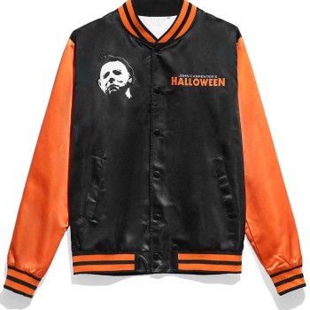 Halloween 1978 Black Varsity Jacket