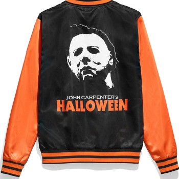 Halloween 1978 Black Varsity Jacket