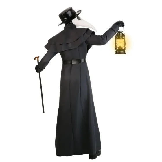 Halloween Classic Plague Doctor Black Coat Halloween Classic Plague Doctor Black Coat
