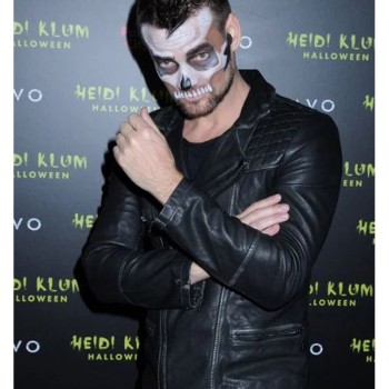 Halloween Party Adam Lambert Leather Jacket