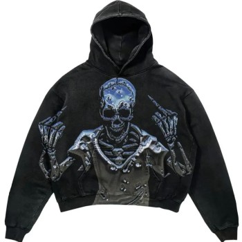 Halloween Punk Goth Hoodie