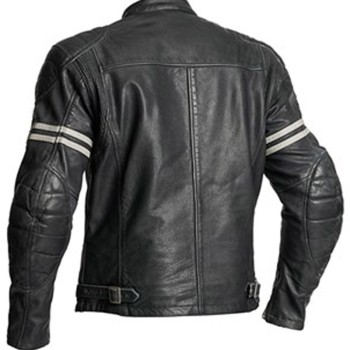 Halvarssons Dresden Striped Motorcycle Jacket