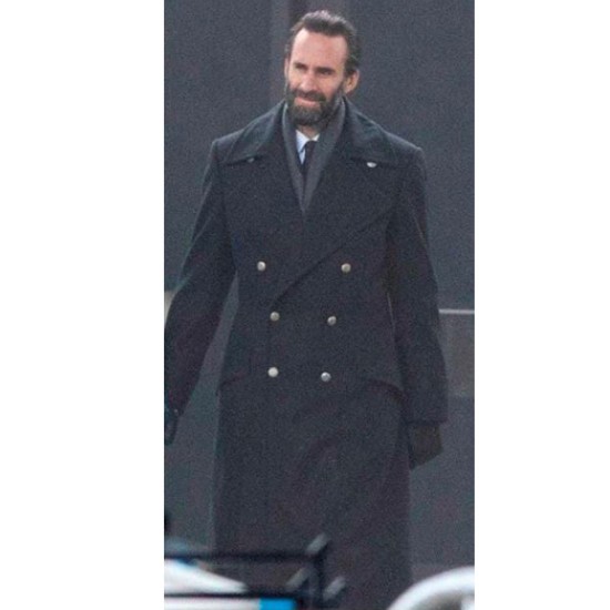 The Handmaid's Tale Joseph Fiennes Double Breasted Wool Coat