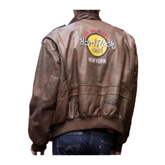 Hard Rock Cafe Leather Jacket