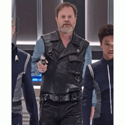 Rainn Wilson Star Trek Discovery Leather Vest