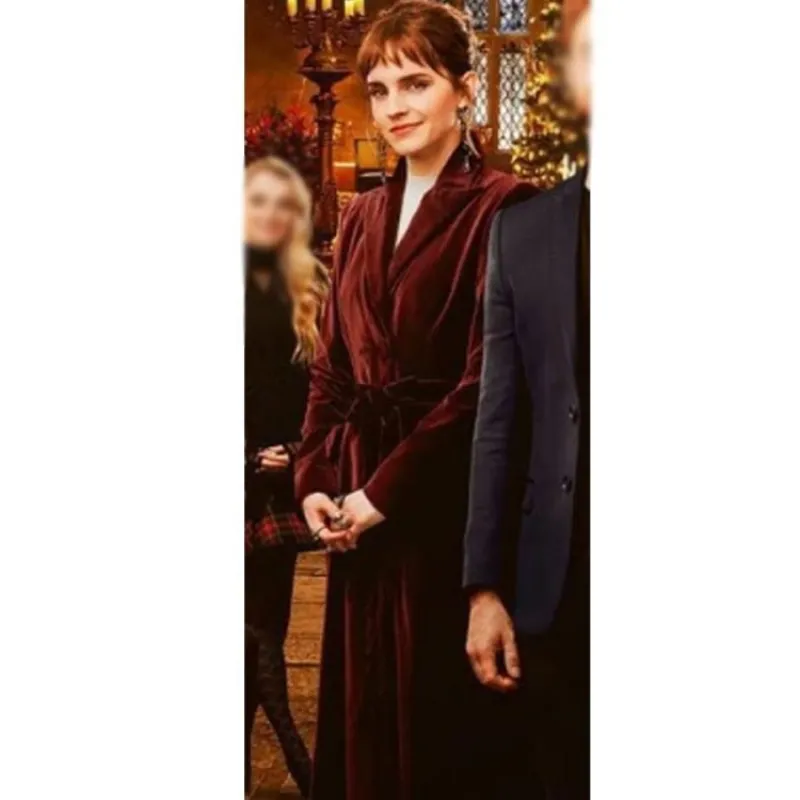 Harry Potter Return to Hogwarts 2022 Emma Watson Coat Harry Potter Return to Hogwarts 2022 Emma Watson Coat