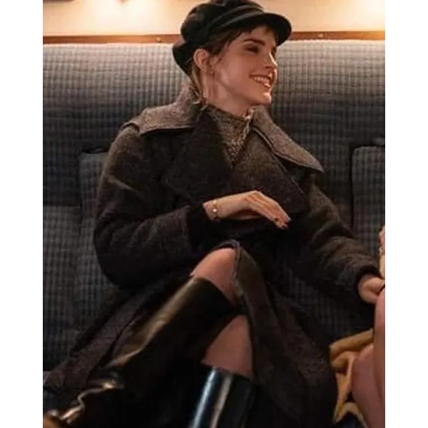 Harry Potter Return to Hogwarts Emma Watson Wool Coat
