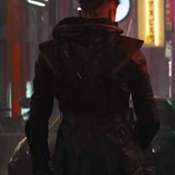 Hawkeye Avengers Endgame Leather Hoodie