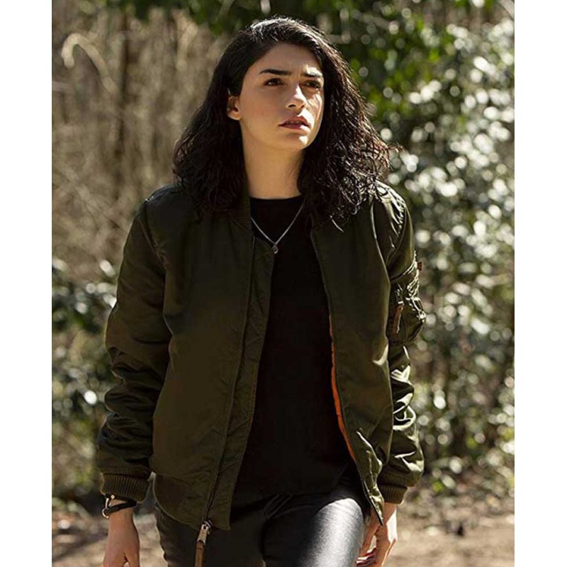 Hazar Erguclu The Protector Green Jacket Hazar Erguclu The Protector Green Jacket