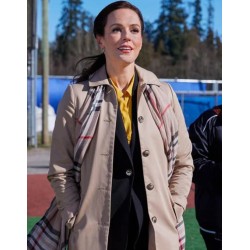 Hearts In The Game 2023 Erin Cahill Trench Coat