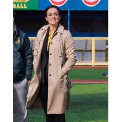 Hearts In The Game 2023 Erin Cahill Trench Coat