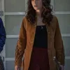 Heather Day Shift 2022 Suede Leather Jacket