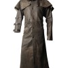 Hellboy Leather Duster Trench Coat 