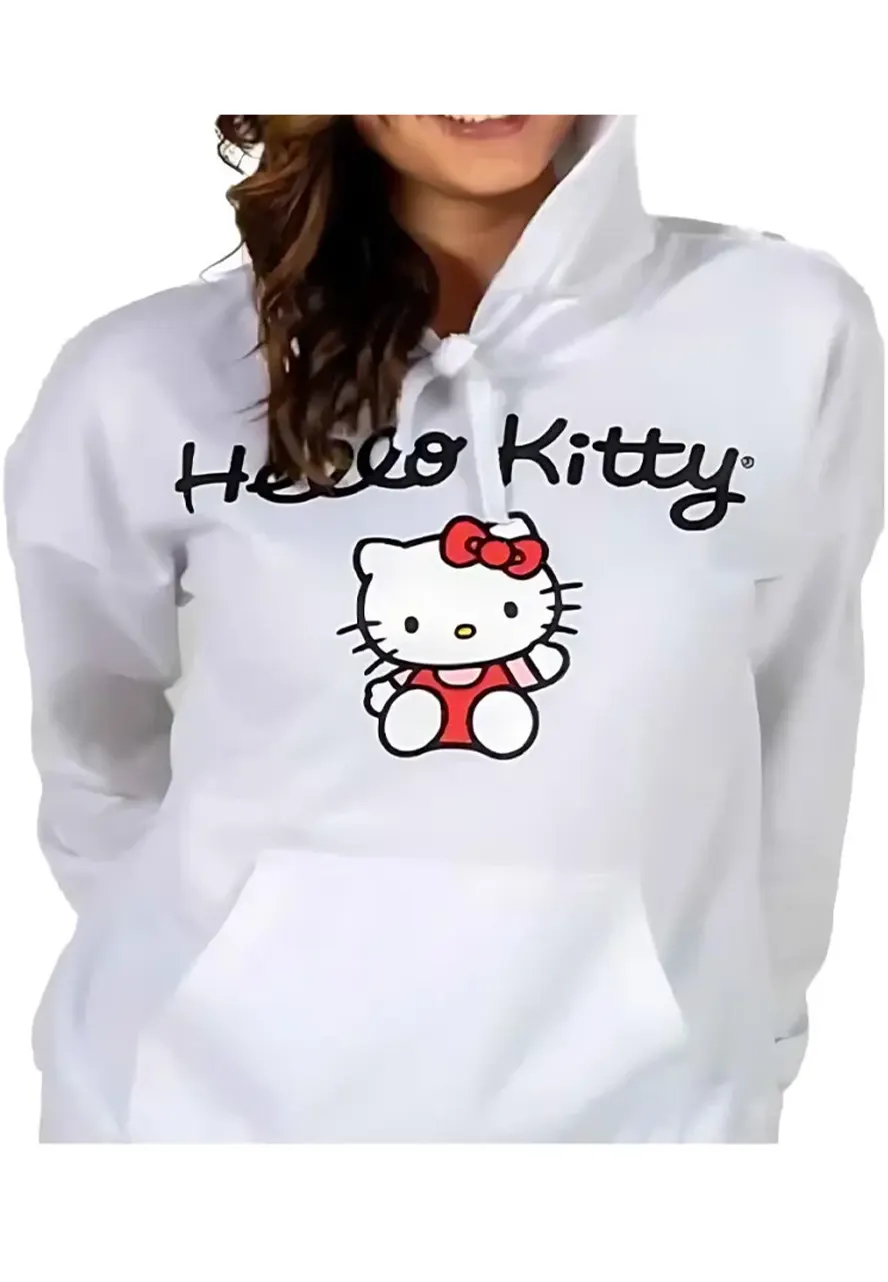 Hello kitty hoodie with ears clearance