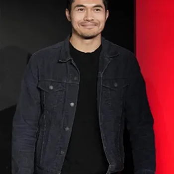 Henry Golding Snake Eyes Denim Jacket
