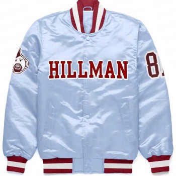 Hillman College Gray Varsity Jacket