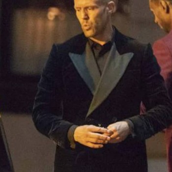 Hobbs & Shaw Jason Statham Blue Blazer