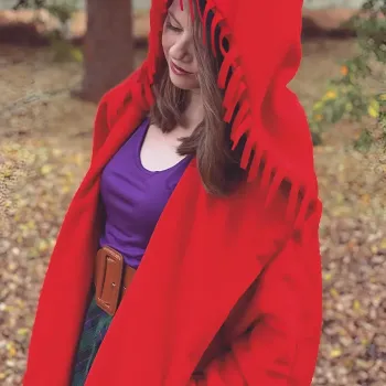 Hocus Pocus Allison Red Coat
