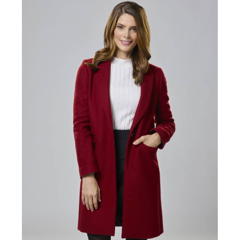 The Charm Bracelet Ashley Greene Wool Coat