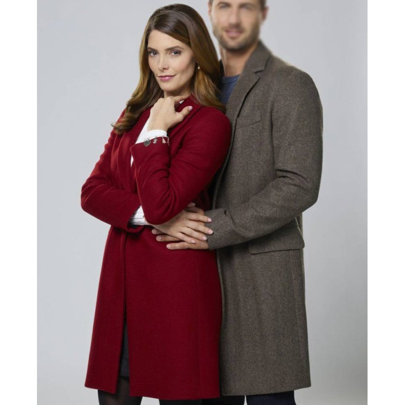 The Charm Bracelet Ashley Greene Wool Coat The Charm Bracelet Ashley Greene Wool Coat