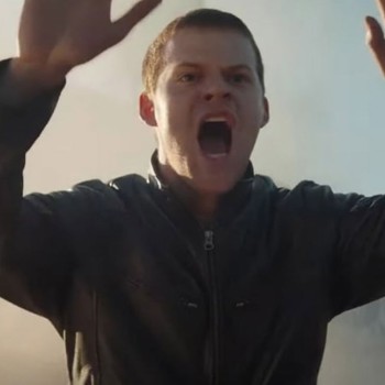 Honey Boy Lucas Hedges Black Leather Jacket