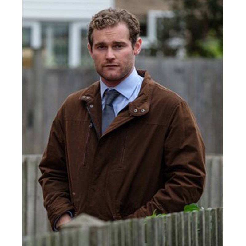 Michael Jibson Honour Brown Jacket Michael Jibson Honour Brown Jacket
