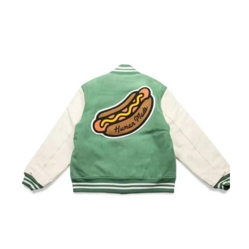 Hot Dog Human Made Varsity Jacket Hot Dog Human Made Varsity Jacket